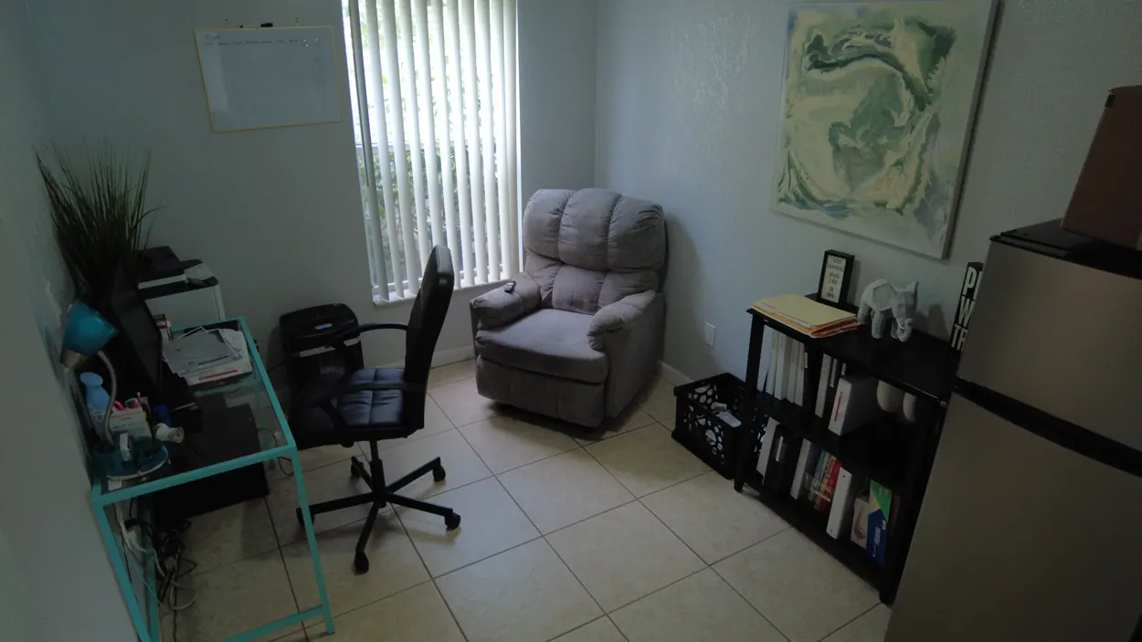 Sitting Area at the real Southern Oasis residence